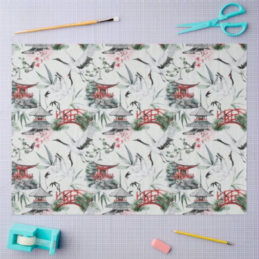 Ontwerp van de Okinawa-reeks 7 Tissuepapier (Craft)