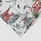 Ontwerp van de Okinawa-reeks 7 Tissuepapier (Detail)