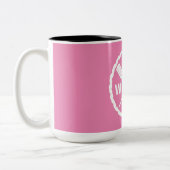 Ontwerp van de Ontdekkingsreiziger van het peddel  Tweekleurige Koffiemok (Links)