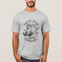  ontwerp van de Pacifische oceaanbedekking T-shirt