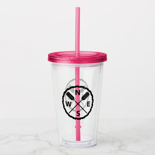 Ontwerp van de pedelverkenner - Acryltrommel Acryl Drinkbeker (Voorkant)