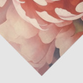 Ontwerp van de Peonies-reeks 2 Tissuepapier (Detail)