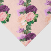 Ontwerp van de Perzik-, Roze- en Lavenderreeks 7 Tissuepapier (Detail)