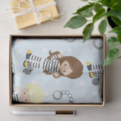 Ontwerp van de politiereeks 5 tissuepapier (Geschenk)