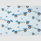 Ontwerp van de politiereeks 7 tissuepapier (Voorkant)