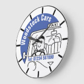 Ontwerp van de privéhire Taxi Cab Grote Klok (Hoek)