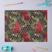 Ontwerp van de Red Rose Bee-reeks 46 Tissuepapier (Craft)