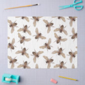 Ontwerp van de Red Rose Bee-reeks 56 Tissuepapier (Craft)