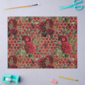 Ontwerp van de Red Rose Bee-reeks 59 Tissuepapier (Craft)