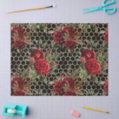 Ontwerp van de Red Rose Bee-reeks 60 Tissuepapier (Craft)