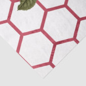 Ontwerp van de Red Rose Bee-reeks 65 Tissuepapier (Detail)