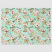  ontwerp van de Reeks Dragonflies 11 Tissuepapier (Voorkant)