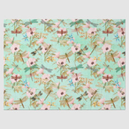 ontwerp van de Reeks Dragonflies 11 Tissuepapier