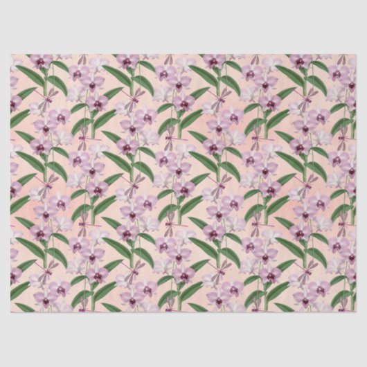 ontwerp van de Reeks Dragonflies 13 Tissuepapier (Voorkant)