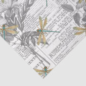 ontwerp van de Reeks Dragonflies 16 Tissuepapier (Detail)