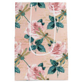 ontwerp van de Reeks Dragonflies 1 Medium Cadeauzakje (Achterkant)