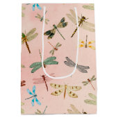 ontwerp van de Reeks Dragonflies 3 Medium Cadeauzakje (Achterkant)