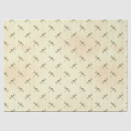 ontwerp van de Reeks Dragonflies 9 Tissuepapier