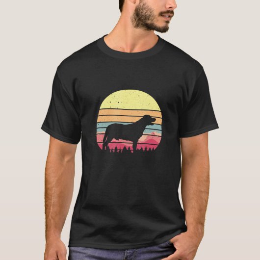  ontwerp van de Retriever van het Laboratorium T-shirt (Voorkant)