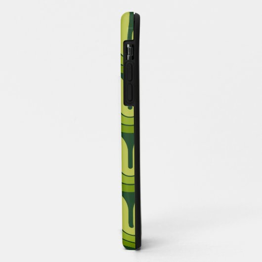 Ontwerp van de retro geometrische gradiënt Case-Mate iPhone case (Achterkant/links)