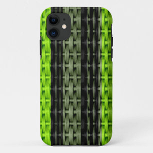 Ontwerp van de retro-grafische zwarte en groene te Case-Mate iPhone case