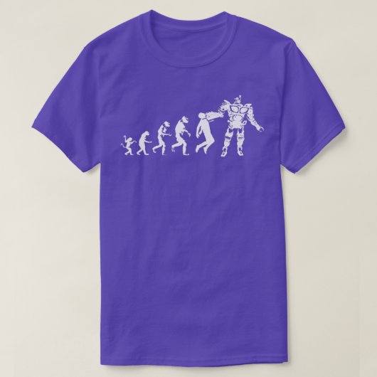 Ontwerp van de robots-evolutie t-shirt (Design voorkant)