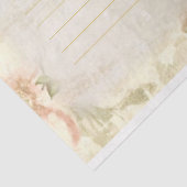 Ontwerp van de Romantische Roos-reeks 7 Tissuepapier (Detail)