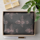 Ontwerp van de roos Gold Bee-reeks 17 Tissuepapier (Geschenk)