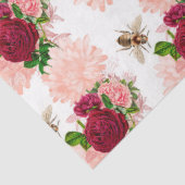 Ontwerp van de Roze en Gold Bee-reeks 13 Tissuepapier (Detail)