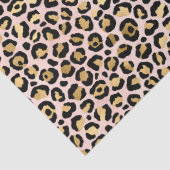 Ontwerp van de Roze en Gold Leopard-reeks 12 Tissuepapier (Detail)