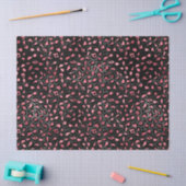 Ontwerp van de Roze en Gold Leopard-reeks 14 Tissuepapier (Craft)