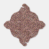 Ontwerp van de Roze en Gold Leopard-reeks 15 Bedankdoosjes (Uitgevouwen)
