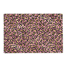 Ontwerp van de Roze en Gold Leopard-reeks 15