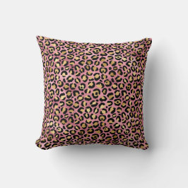 Ontwerp van de Roze en Gold Leopard-reeks 15 Kussen