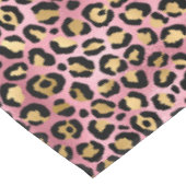 Ontwerp van de Roze en Gold Leopard-reeks 15 Tafelkleed (Gekanteld)