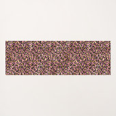Ontwerp van de Roze en Gold Leopard-reeks 15 Yogamat (Achterkant (horizontaal))