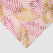 Ontwerp van de Roze en Gold Leopard-reeks 16 Tissuepapier (Detail)