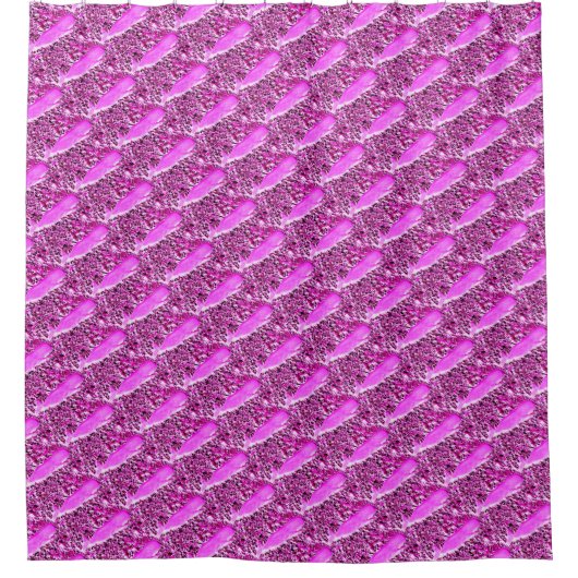 ontwerp van de roze walvispeul douchegordijn (Voorkant)