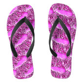 ontwerp van de roze walvispeul teenslippers (Voetbed)