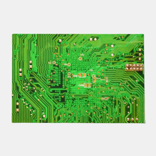 Ontwerp van de schakelkaart deurmat (Voorkant)