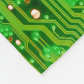 Ontwerp van de schakelkaart fleece deken (Hoek)