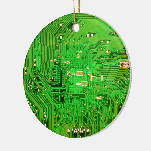 Ontwerp van de schakelkaart keramisch ornament (Links)