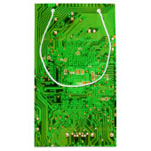 Ontwerp van de schakelkaart klein cadeauzakje (Achterkant)