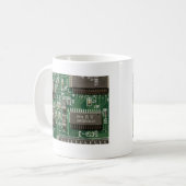 Ontwerp van de schakelkaart koffiemok (Voorkant links)