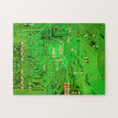 Ontwerp van de schakelkaart legpuzzel (Horizontaal)