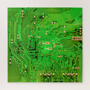 Ontwerp van de schakelkaart legpuzzel