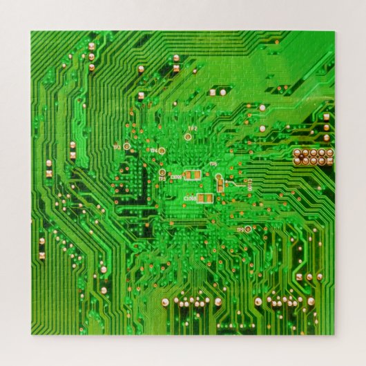 Ontwerp van de schakelkaart legpuzzel (Verticaal)