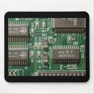 Ontwerp van de schakelkaart muismat