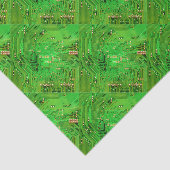 Ontwerp van de schakelkaart tissuepapier (Detail)