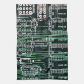 Ontwerp van de schakelplank theedoek (Verticaal)